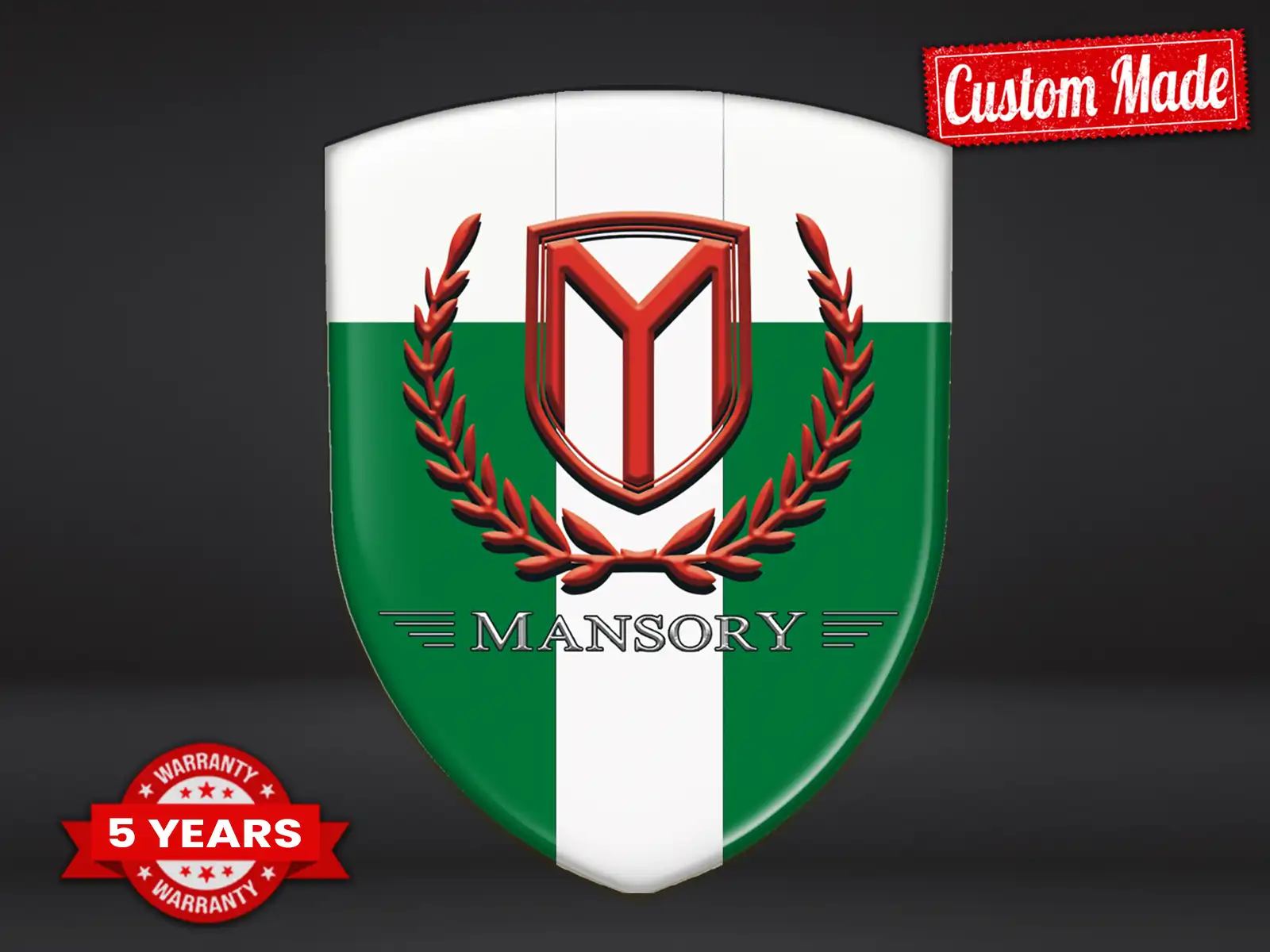 Mansory Étiquettes Affaires Limitées Design Minimaliste